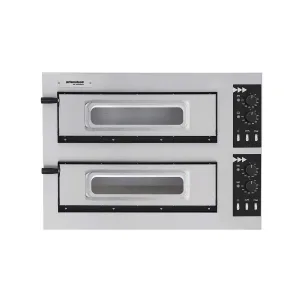 Lò Nướng Bánh Pizza Dạng Tầng Prismafood BASIC 2/50 GLASS 4T