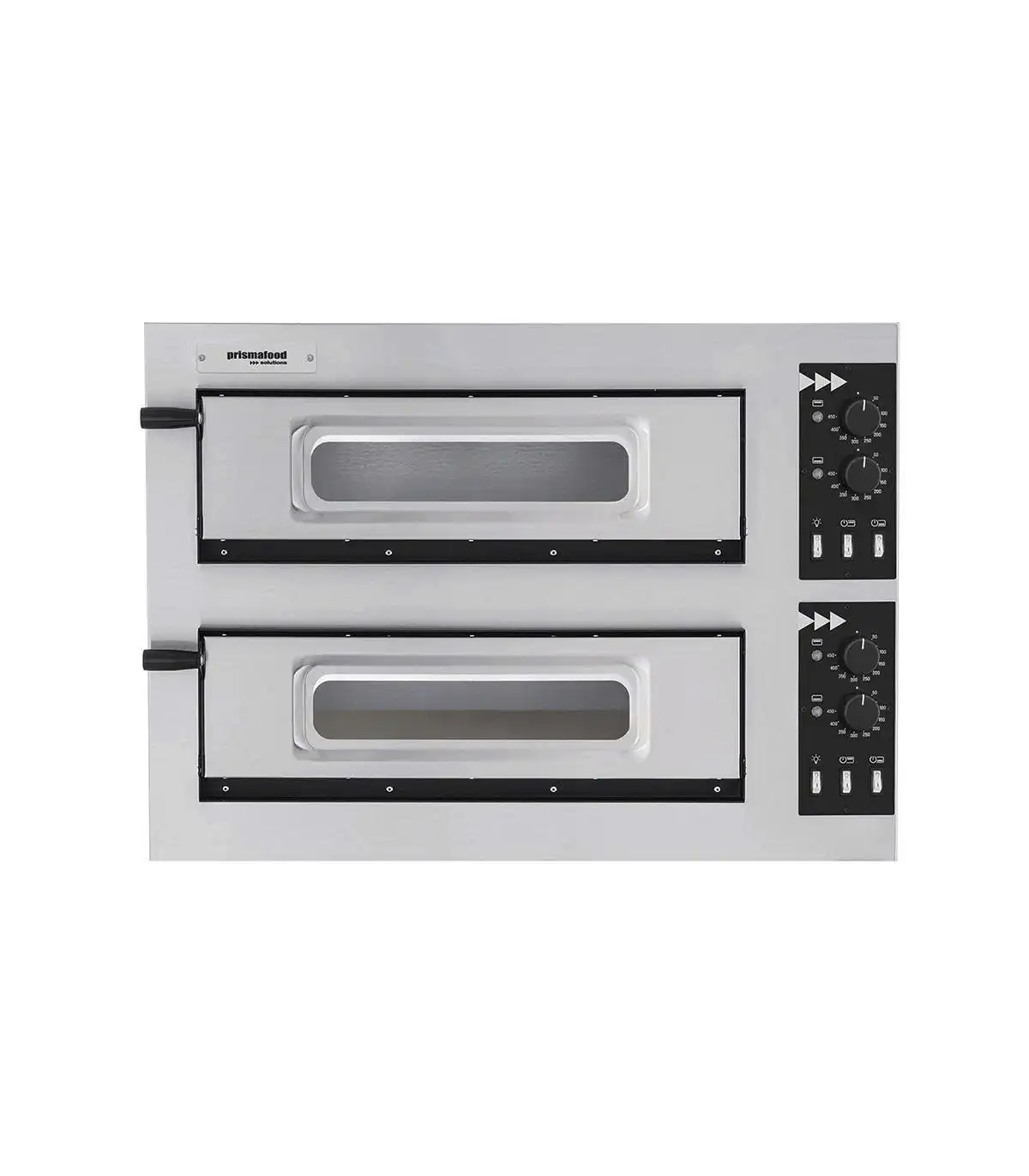 Lò Nướng Bánh Pizza Dạng Tầng Prismafood BASIC 2/50 GLASS 4T