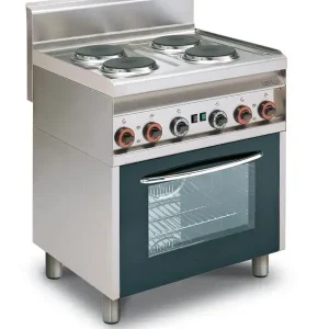 Bếp Điện 4 Tấm Kết Hợp Lò Nướng (Cửa Kính) LOTUS CF4-8ETS