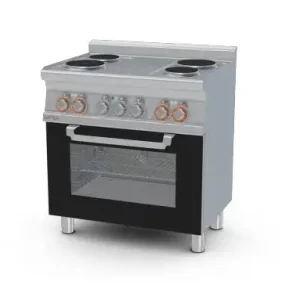 Bếp Điện Đa Năng 3 Pha Có Lò Nướng (Cửa Kính) Lotus CFM4-68ET