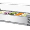 Bàn salad cánh kính để bàn Turbo Air CTST-1500G