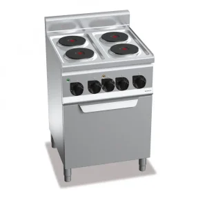 Bếp Điện 4 Vùng Nấu Tròn Có Lò Nướng Điện Berto's E6P4+FE1