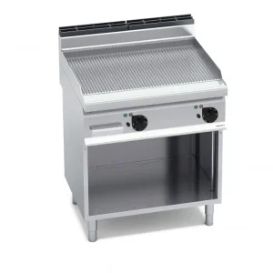 Bếp Chiên Phẳng Rãnh Dùng Điện Có Tủ Dưới Berto's E7FR8MP-2