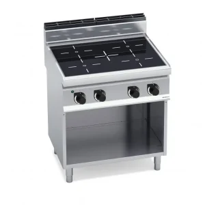 Bếp Hồng Ngoại 4 Vùng Nấu Có Tủ Dưới Berto's E7P4M/VTR