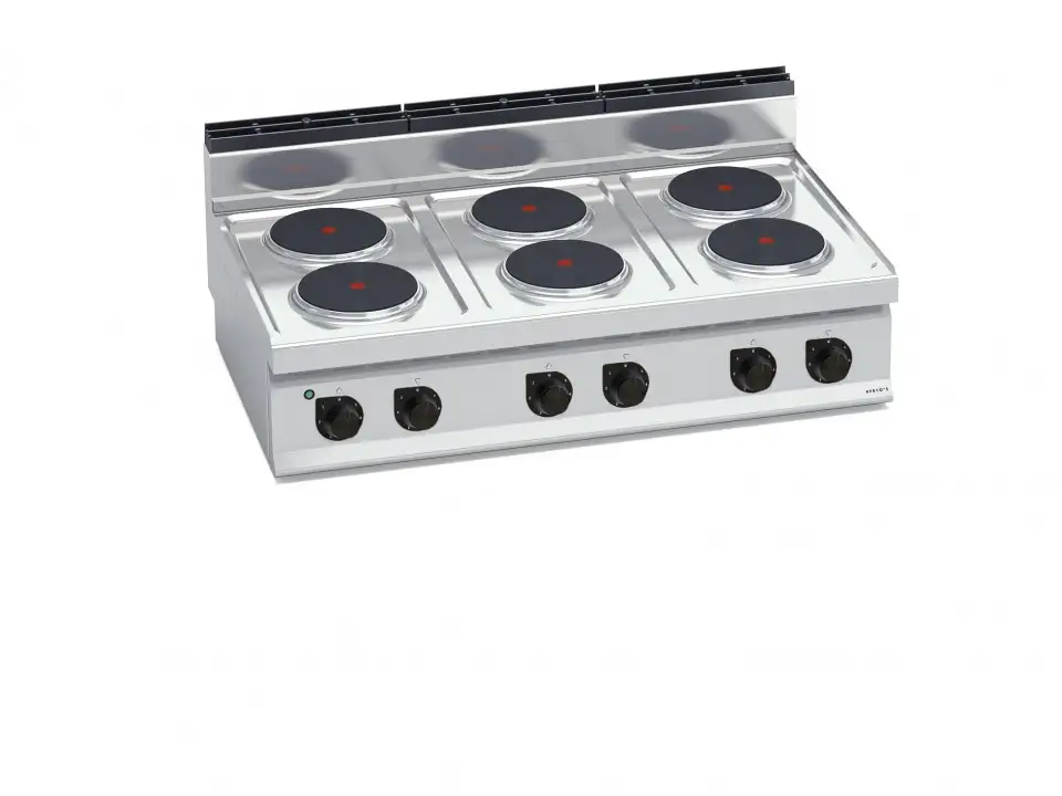 Bếp Điện 6 Vùng Nấu Tròn Berto's E7P6B