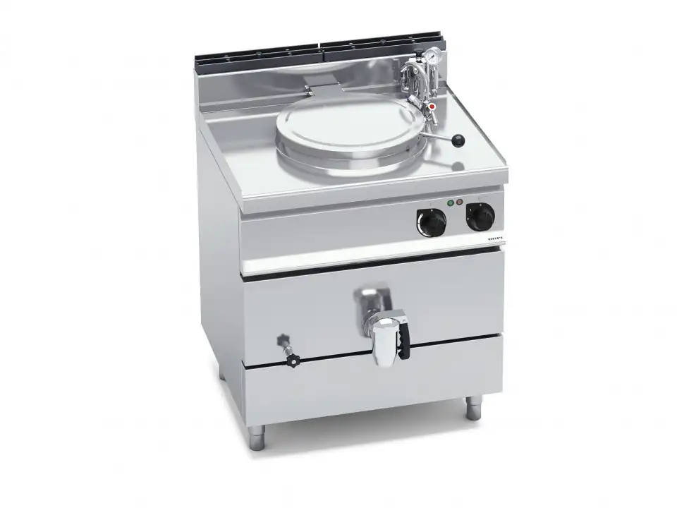 Chảo Đun Sôi Điện 50L Làm Nóng Gián Tiếp Berto's E7PI