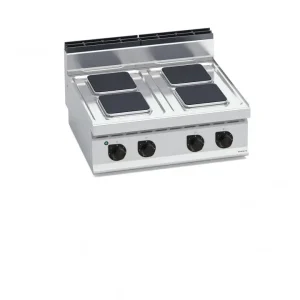 Bếp Điện 4 Vùng Nấu Vuông Berto's E7PQ4B