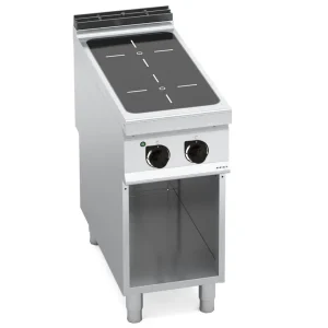 Bếp Hồng Ngoại 2 Vùng Nấu Có Tủ Dưới Berto's E9P2MP/VTR