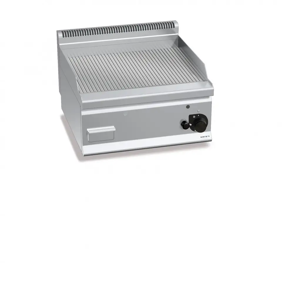 Bếp Chiên Phẳng Rãnh Dùng Gas Berto's G6FR6B