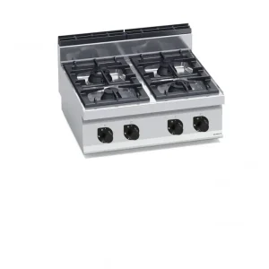 Bếp Âu 4 Họng Dùng Gas Berto's G7F4B