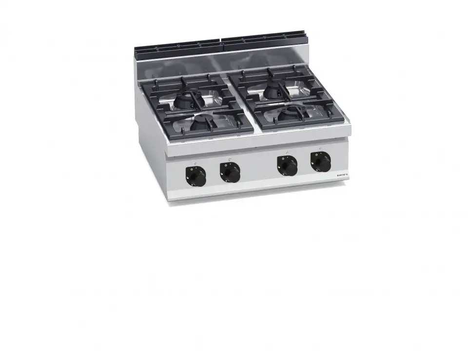 Bếp Âu 4 Họng Dùng Gas Berto's G7F4B