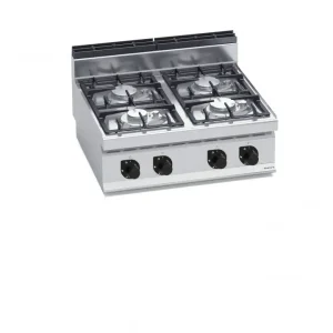 Bếp Âu 4 Họng Đốt Dùng Gas Bertos G7F4BPW