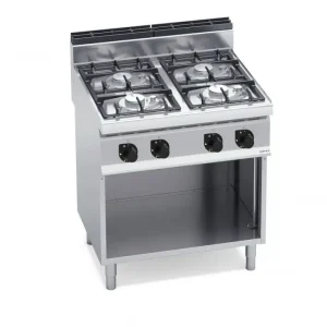 Bếp Âu 4 Họng Dùng Gas Có Tủ Dưới Bertos G7F4MPW