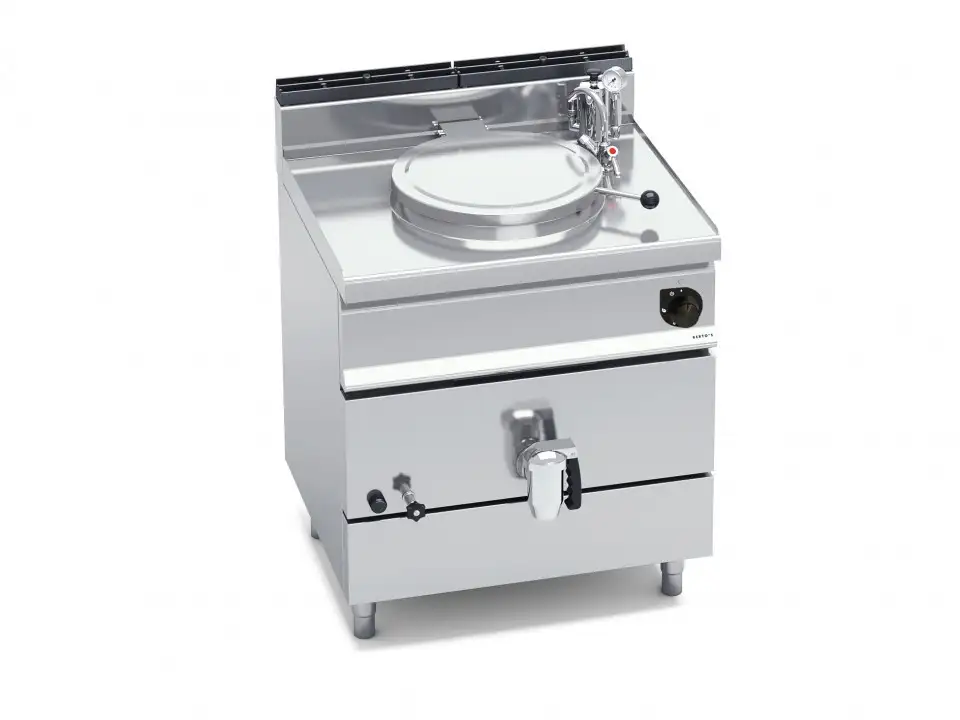 Chảo Đun Sôi Gas 50L Làm Nóng Gián Tiếp Berto's G7PI