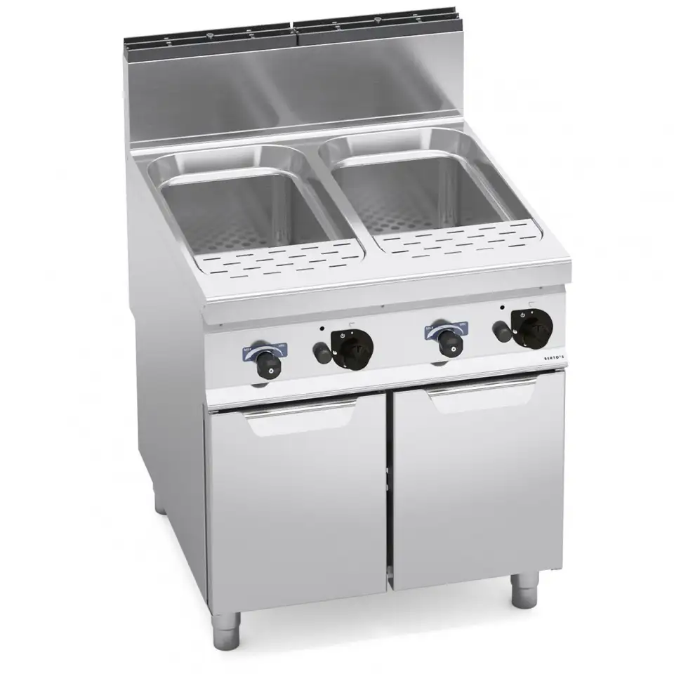 Bếp Nấu Mì Ý Dùng Gas Berto's G9CP8