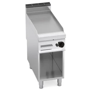 Bếp Chiên Phẳng Trơn Dùng Gas Có Tủ Dưới Berto's G9FL4M