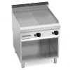 Bếp Chiên Nửa Phẳng Nửa Rãnh Dùng Gas Có Tủ Dưới Berto's G9FM8M-2