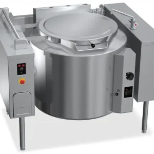 Chảo Đun Sôi Nghiêng Bằng Gas 200L Có Chức Năng Làm Nóng Gián Tiếp Berto's G9P20IR