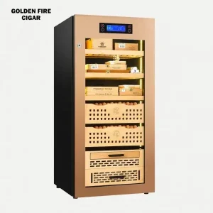 Tủ Điện Bảo Quản Xì Gà Golden Fire GF 198 Gold