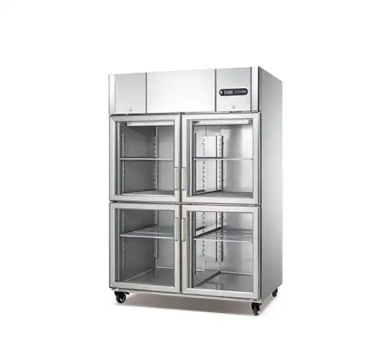 Tủ Mát Đứng 4 Cánh Kính Coolmes GN1.2TNG4