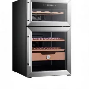 Tủ Bảo Quản Xì Gà Rượu Vang Mini 2 Trong 1 Golden Fire H737