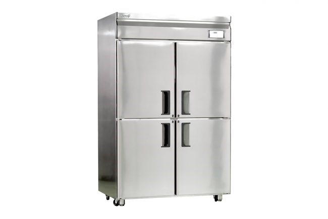 Tủ đông 4 cánh inox Happys HWI-45CF (có quạt) - Ảnh 2