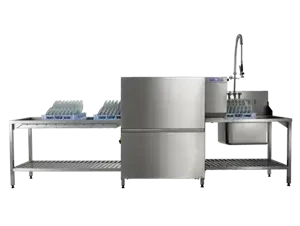 Máy rửa chén băng chuyền Hobart CCA200