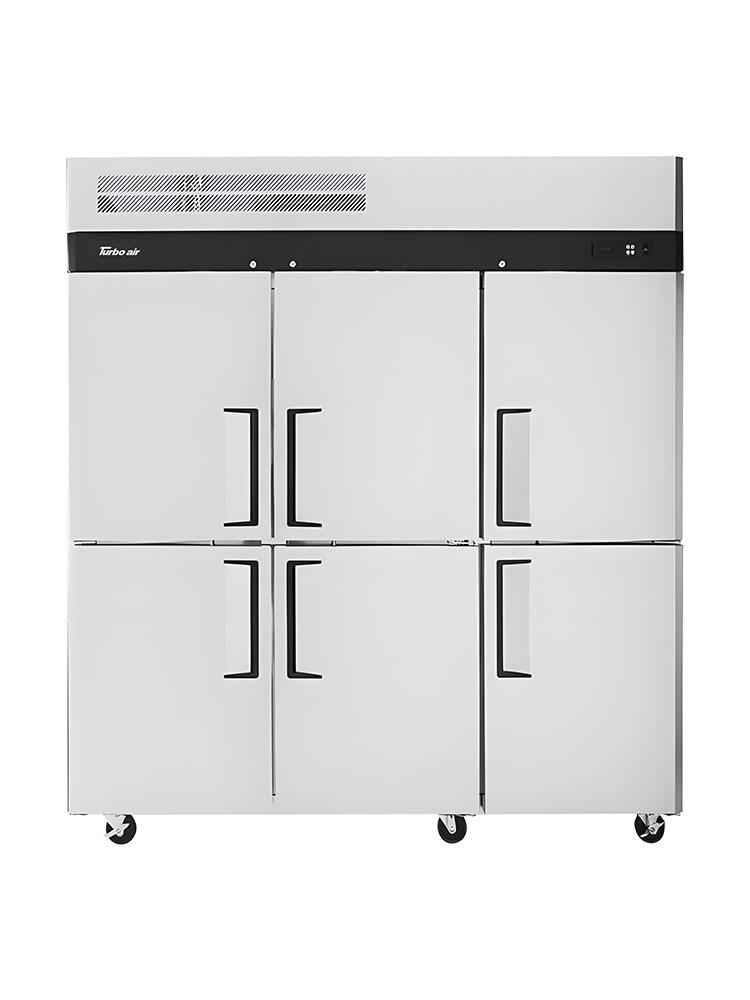 Tủ đông 6 cánh inox Turbo Air KF65-6