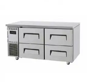 Bàn đông 4 ngăn kéo Turbo Air KUF15-2D-4