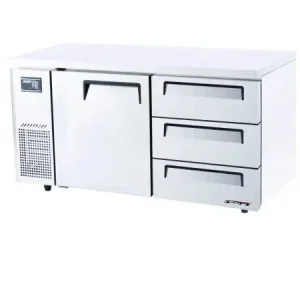 Bàn Đông 1 Cửa 3 Ngăn Kéo Turbo Air KUF15-3D-3