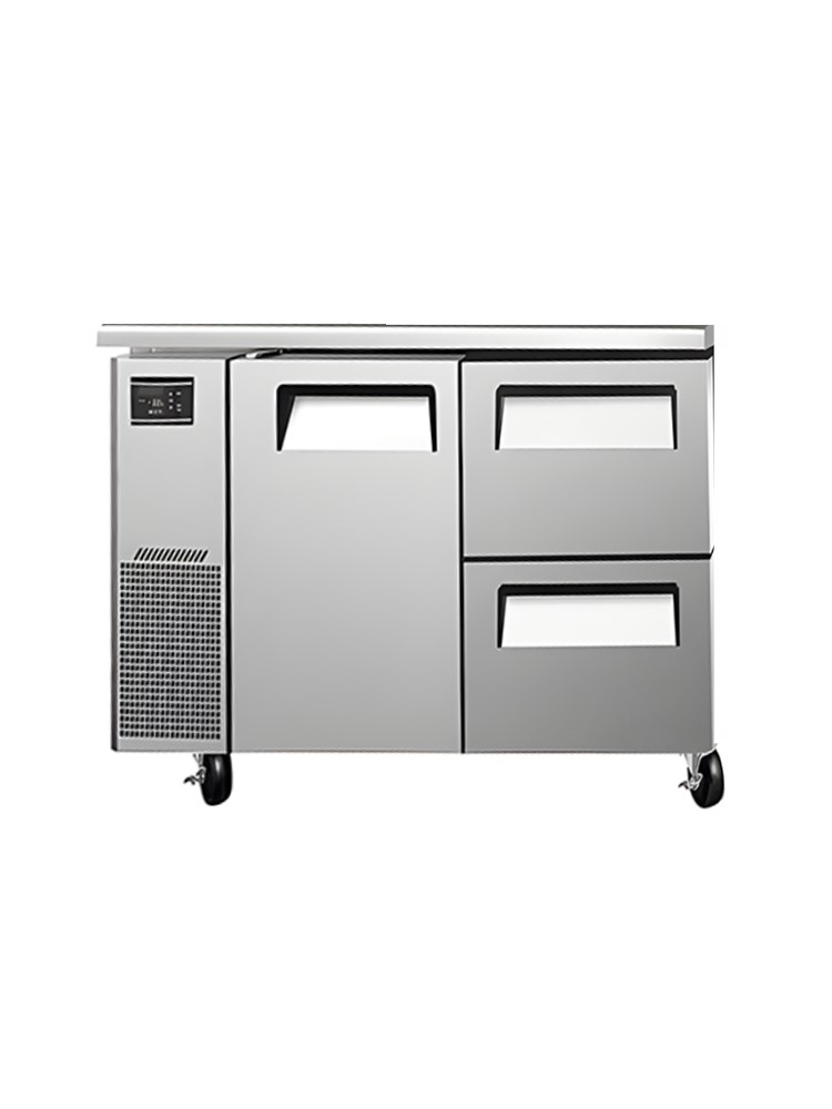 Bàn mát 1 cửa 2 ngăn kéo Turbo Air KUR12-2D-2