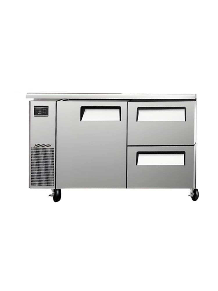 Bàn mát 1 cửa 2 ngăn kéo Turbo Air KUR15-2D-2