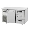 Bàn mát 1 cửa 3 ngăn kéo Turbo Air KUR15-3D-3