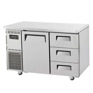 Bàn mát 1 cửa 3 ngăn kéo Turbo Air KUR15-3D-3