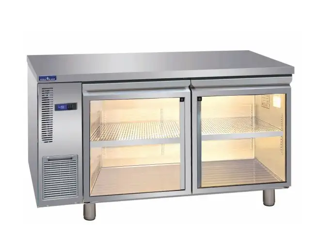 Bàn mát 2 cánh kính Hisakage LRCG-120