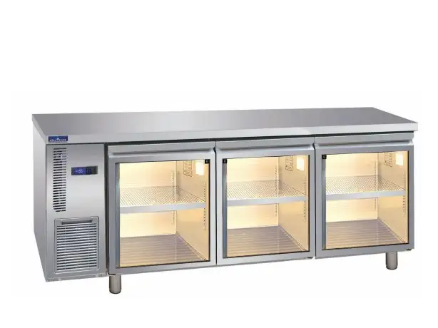 Bàn mát 3 cánh kính Hisakage LRCG-200