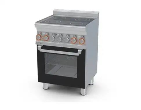 Bếp ĐiệnTừ Ba Pha Kèm Lò Nướng Đa Chức Năng (Cửa Kính) Lotus CFMC4-66ET