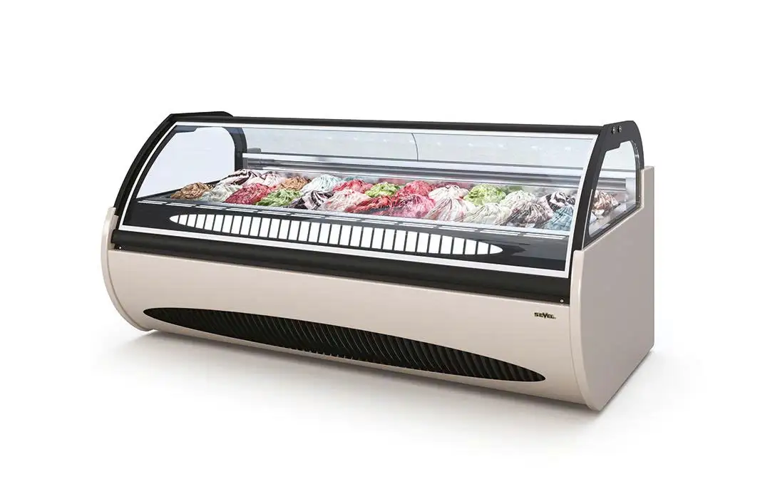 Tủ trưng bày kem gelato Troy Sport - Ảnh 3