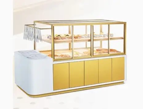 Tủ trưng bày bánh mì kính vuông Meichu MBG-B