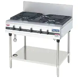 Bếp Âu 3 đầu đốt dùng gas Maruzen MGTX-097F