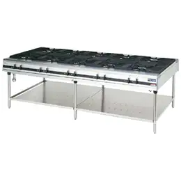 Bếp Âu 10 đầu đốt dùng gas Maruzen MGTX-2412F