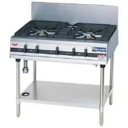 Bếp Âu 3 đầu đốt dùng gas Maruzen MGTXS-096F