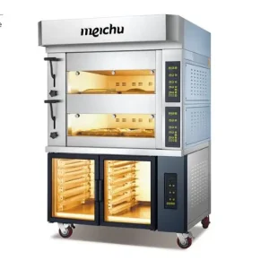 Lò nướng bánh kết hợp tủ ủ Meichu MOE-2412S