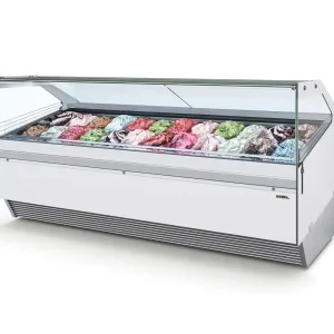 Tủ trưng bày kem gelato MX Flat