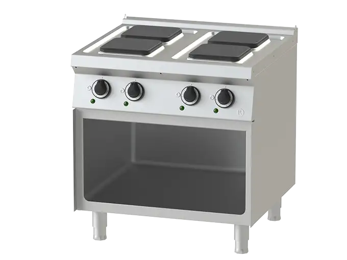 Bếp Âu dùng điện có chân đứng Nayati NEHP 8-75 OC ME