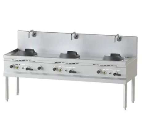 Bếp Á 3 họng có vòi nước Nayati NGK S 120-75 W3