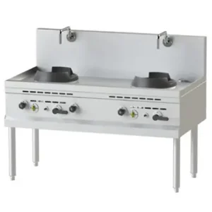 Bếp Á 2 họng có vòi nước Nayati NGK S 80-75 W2