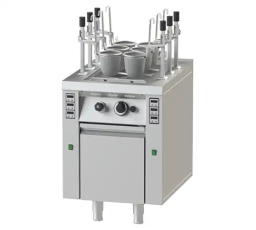 Máy luộc mì rổ nhấc tự động Nayati NGN 16 AL ME (Dùng gas)