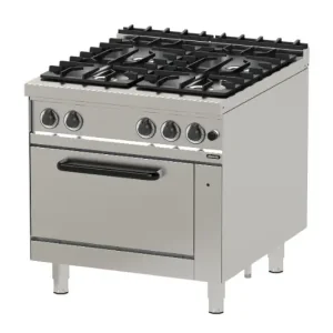 Bếp Âu 4 họng có lò nướng Nayati NGR 8-90 GR