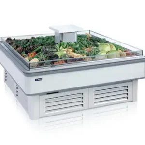 Tủ Mát Trưng Bày Rau Củ Quả Loại Đảo Cứng OPO I0V1